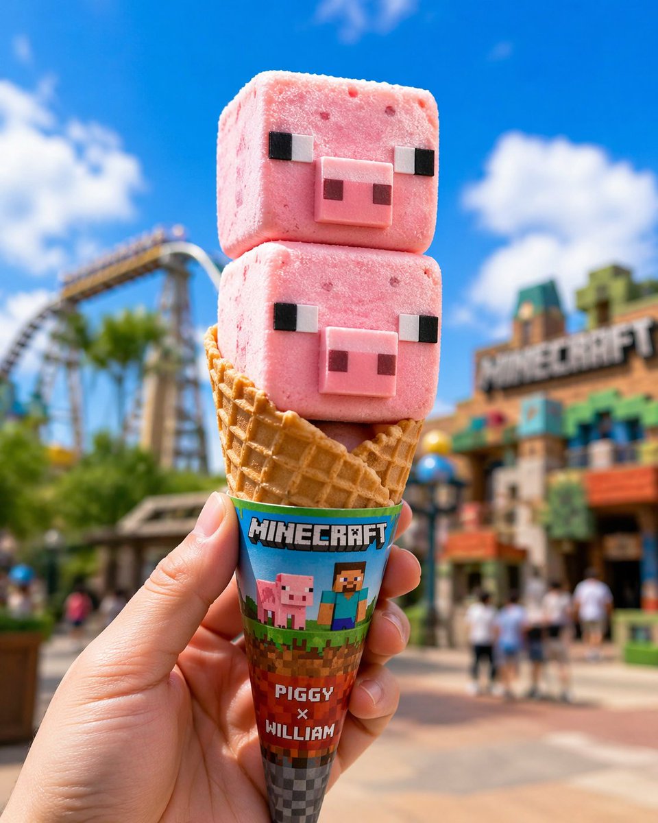 E-commerce Main Image - Co-branded IP Ice Cream Design
