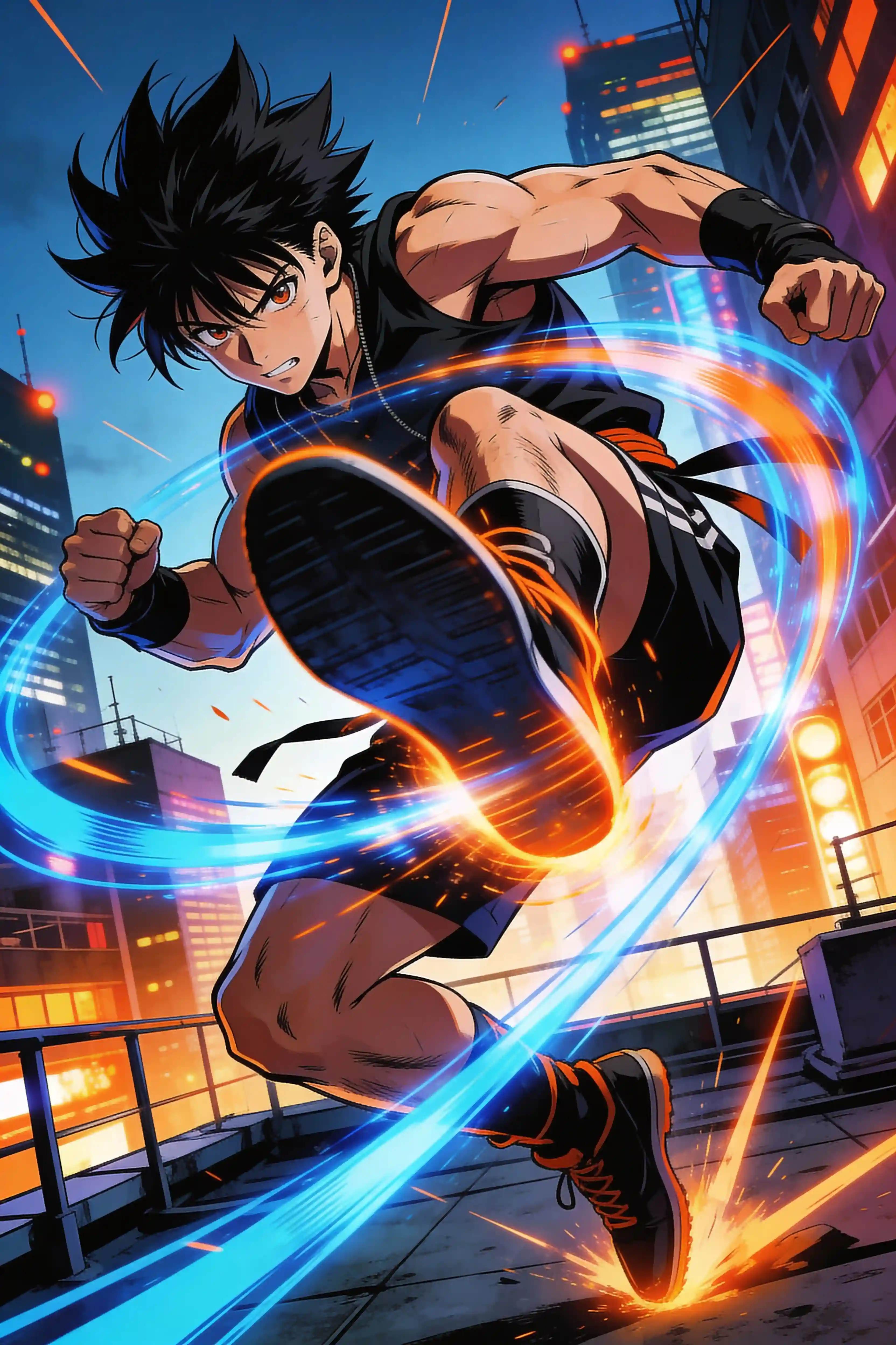 Action Hero Dynamic Pose