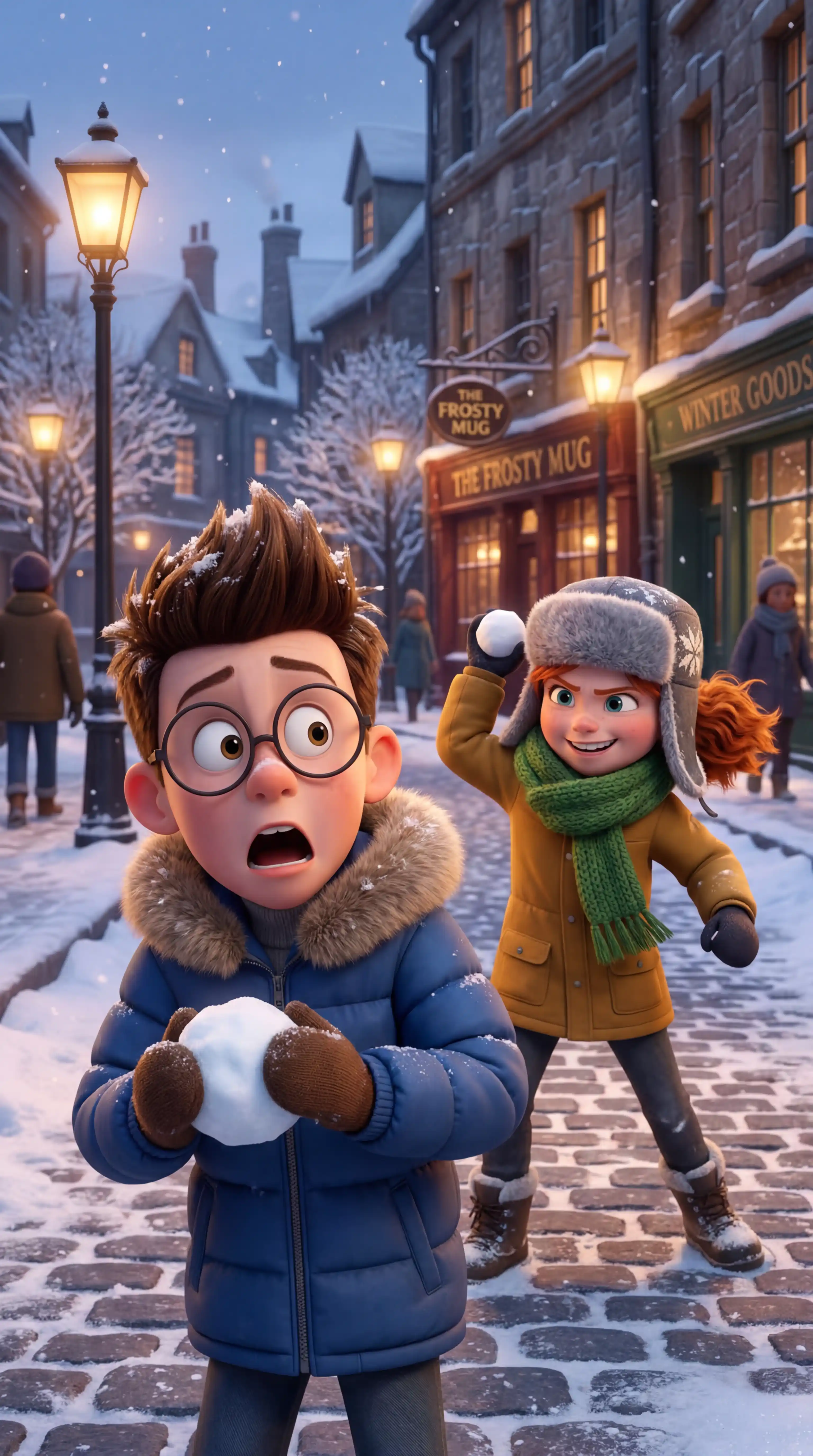 3D Snowball Fight